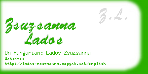 zsuzsanna lados business card